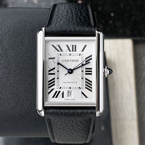 cartier tank for men|cartier tank men's automatic.